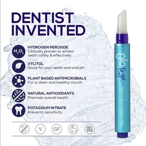 Glo to go Teeth Whitening Pen! Natural Cinnamint Flavor!